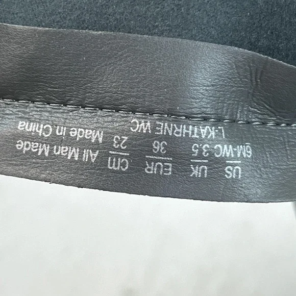 Womens Franco Sarto Kathrine Dark Brown Faux Leather Riding Boots Size 6 M WC - Picture 10 of 10